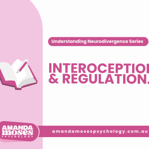 Interoception and Self Regulation resource cover