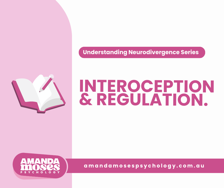 Interoception and Self Regulation resource cover