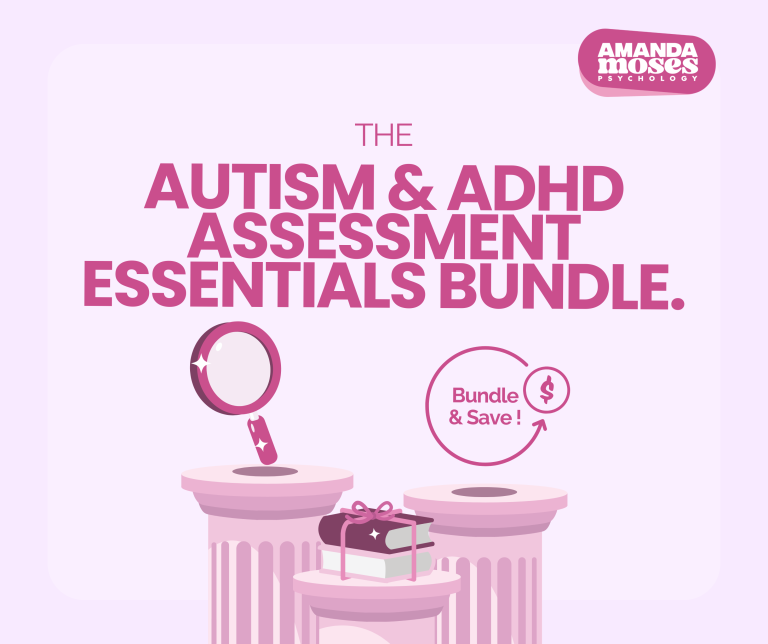 Autism & ADHD Assessment Essentials Bundle cover