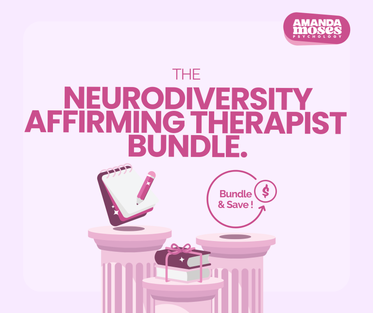 Neurodiversity Affirming Therapist Bundle cover