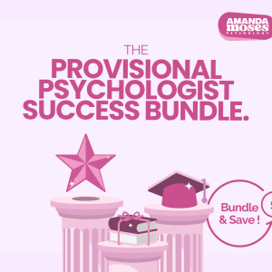 Provisional Psychologist Success Bundle