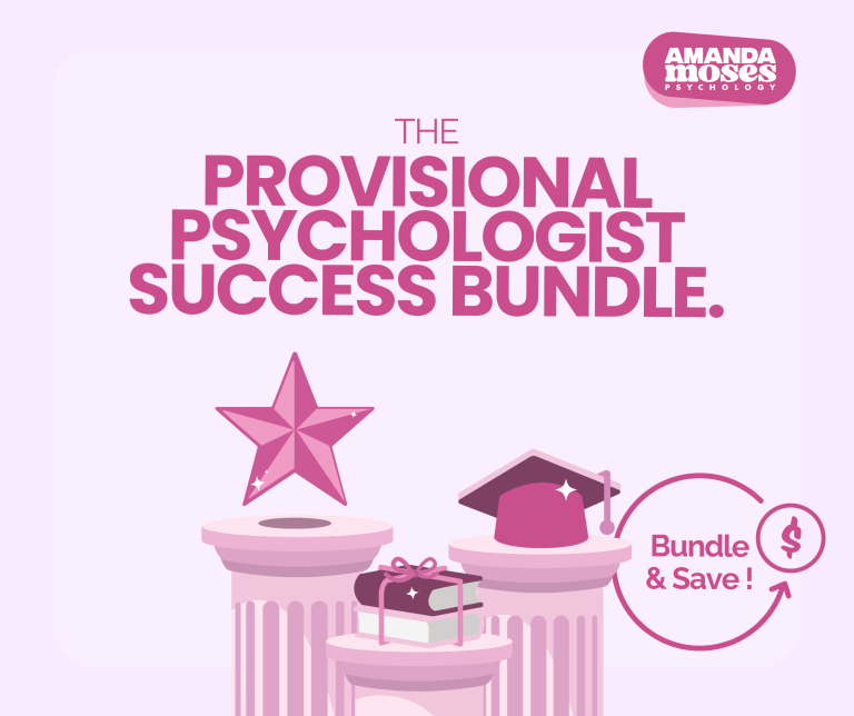 Provisional Psychologist Success Bundle cover