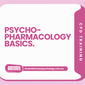 Psychopharmacology basics