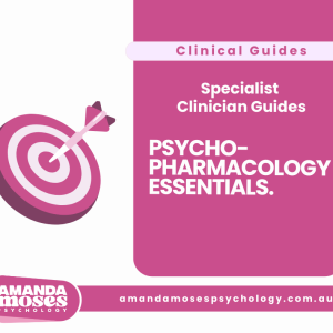 Psychopharmacology essentials
