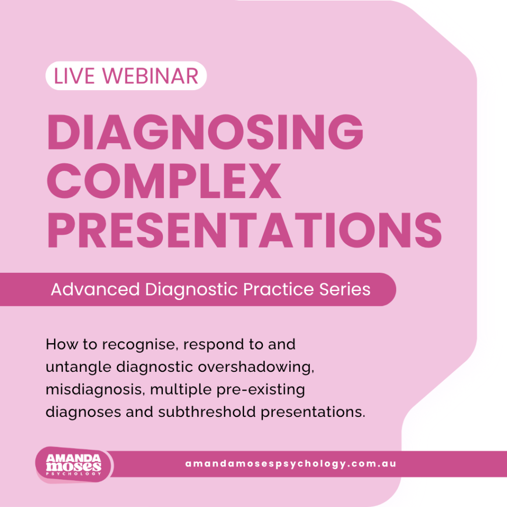 Diagnosing complex presentations