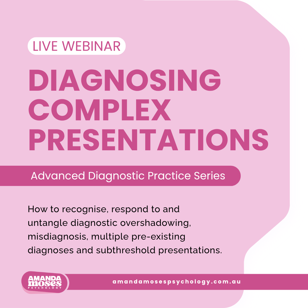 Diagnosing complex presentations